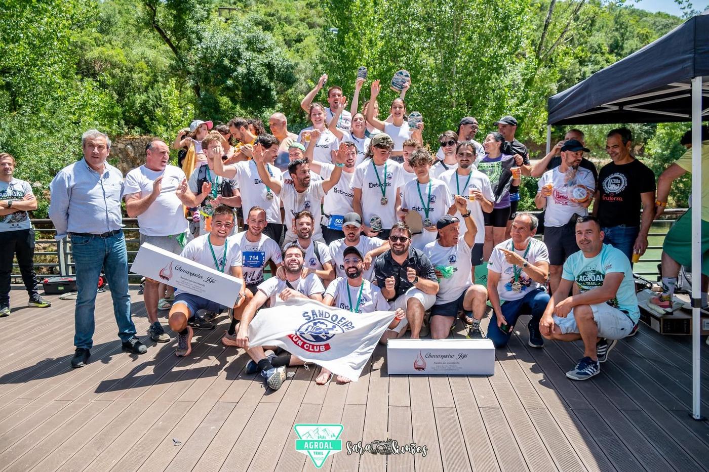 A equipa no Trail do Agroal 2026